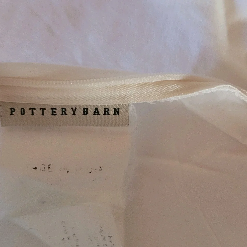 Potterybarn (1) Pillow Cover Bold Leaf Green 19x20 Spring Botational